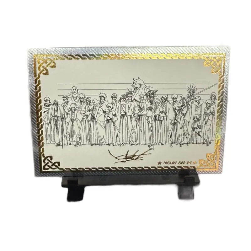 Bleach Gold Signature Gotei 13 sketch Cards Case Hit