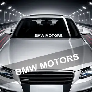 Bmw Car Decal Letter Stickers, Fits Side Skirts/garage Doors/electric Motor/hatchback Windshield, Sporty Style Decoration