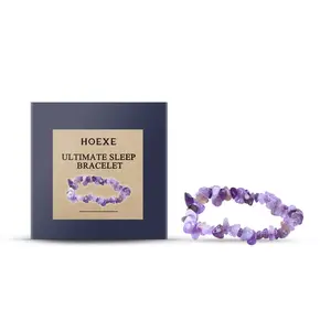 Hoexe decorative bracelet: Daily personalized, fashionable and versatile, simple and portable at night decorative amethyst bracelet