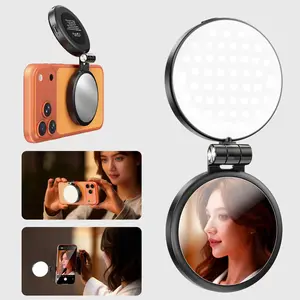 Magnetic Selfie Light, LED Fill Light Compatible with Magsafe, LED Selfie Ring Light, Sticky Ring for Phones, Selfie Led Lights