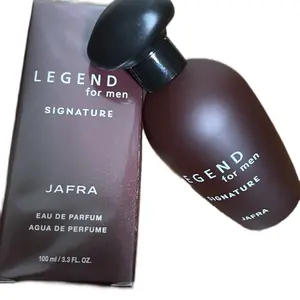 Jafra Legend Signature Eau de parfum for Men 3.3 Fl Oz Glass Bottle and box