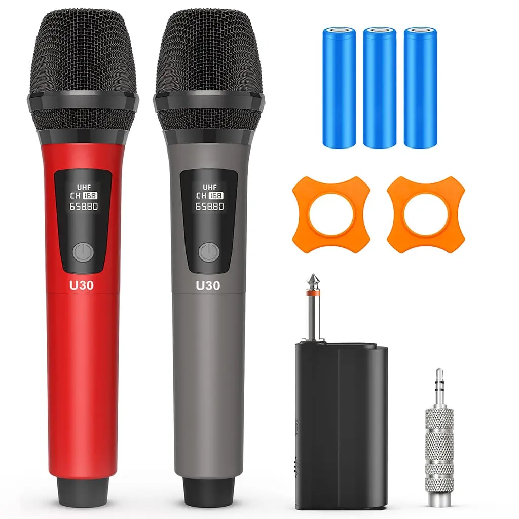JYX U30-Dual UHF Wireless Microphone