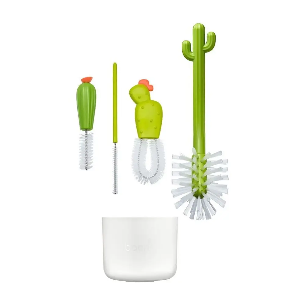 Cacti Bottle Cleaning Brush Set, Includes Bottle Brush, Nipple Brush, Detail Brush, and Straw Brush Cacti Bottle Cleaning Brush Set, Includes Bottle Brush, Nipple Brush, Detail Brush, and Straw Brush