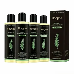 Buy 2 Get 2 Free Rosemary Shampoo-Boosts hair growth, controls oil and dandruff, soothes scalp irritation, and restores shine! Outdoorfun Hydrolyzed Keratin Moisturizing Anti-Hair Loss boosthair shampoo
