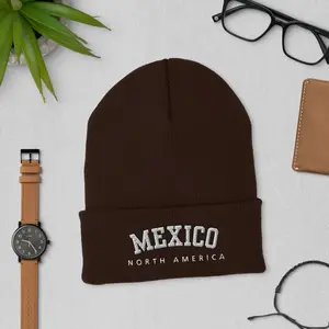 Mexico Cuffed Beanie