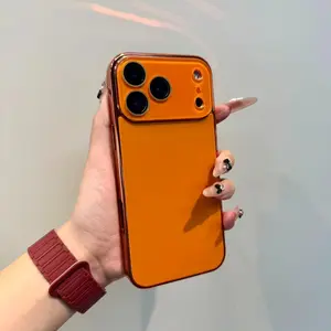 Candy Macaron Series – Skin-Feel Crystal Clear Case for iPhone 17, 16, 15, 14, 13 Pro Max – Soft TPU Bumper + Hard PC Back – Full Lens Coverage – Cute, Minimalist, Pink & White