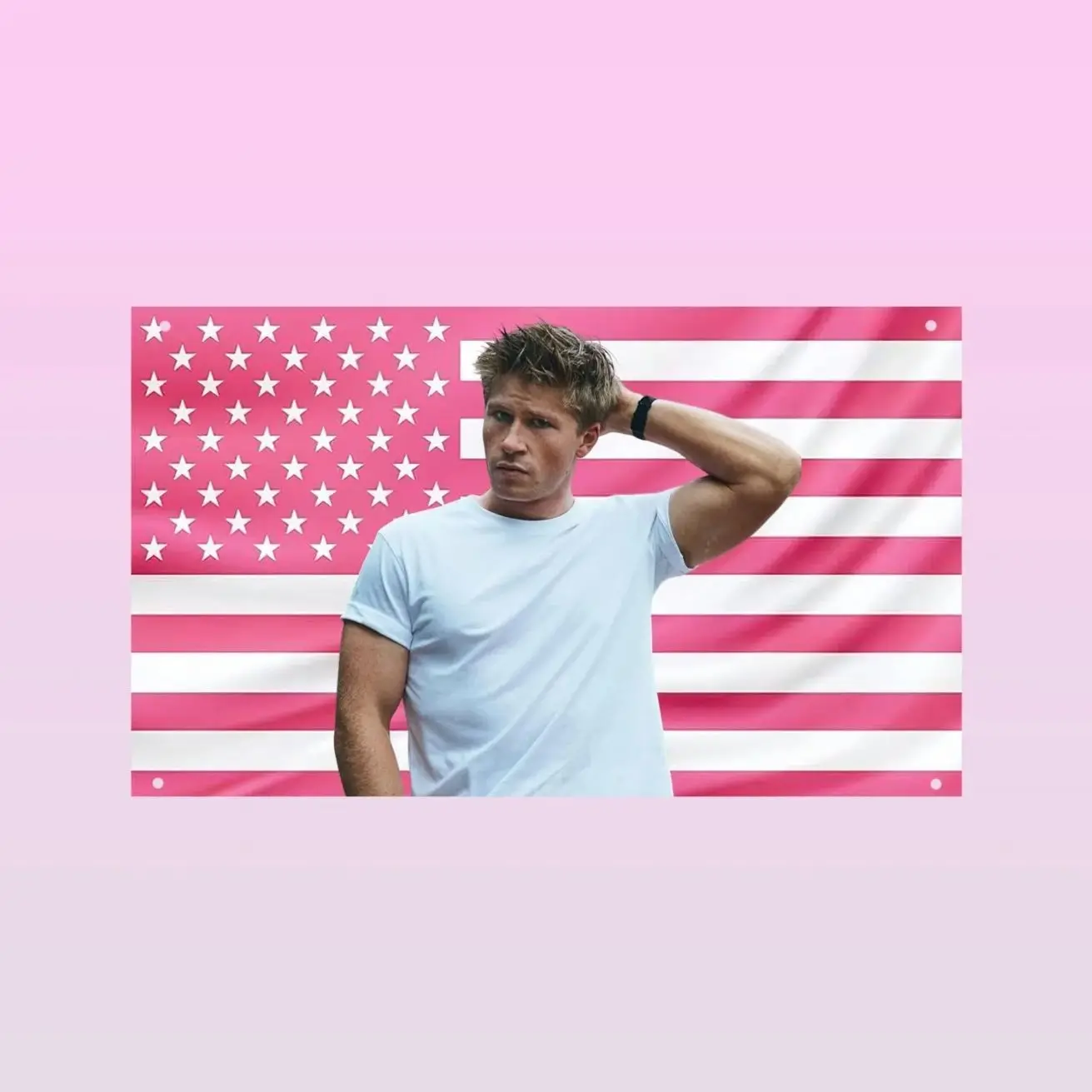 Robert Irwin Australia Flag | Robert Irwin Wall Flag | Aussie Wildlife TV Personality Room Decor | Celebrity Fan Gift Tapestry