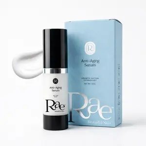 Rae Beautiful Skin Anti-Aging Serum with Growth Factor + Peptide Complex for Smoother Skin