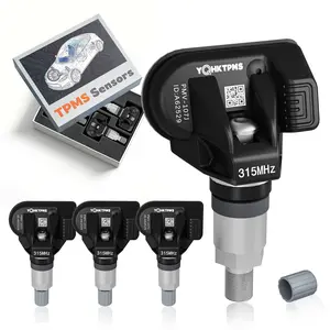 TPMS Toyota 315MHz Pre-Programmed Tire Pressure Monitoring Sensor Compatible with Camry(07-24).Corolla(02-24).Tacoma(06-24).Highlander 2007-2019 | RAV4 2006-2012 | 4 Runner 2004-2024  Lexus RX350(06-24).ES350(06-24)./OE#PMV-107J.PMV-C010(Set of 4)
