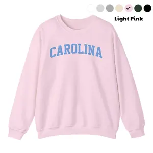 North Carolina Tarheels Center Swoosh sweatshirt, unisex sweatshirt, casual sweatshirt
