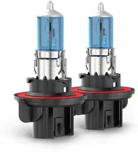 9008/H13 Light Bulbs High Low Beam Halogen Headlight Bulb Compatible with Nissan NV1500 NV2500 NV3500 2012 2013 2014 2015 2016 2017 2018 2019, 6000K White Light, Plug and Play Pack of 2