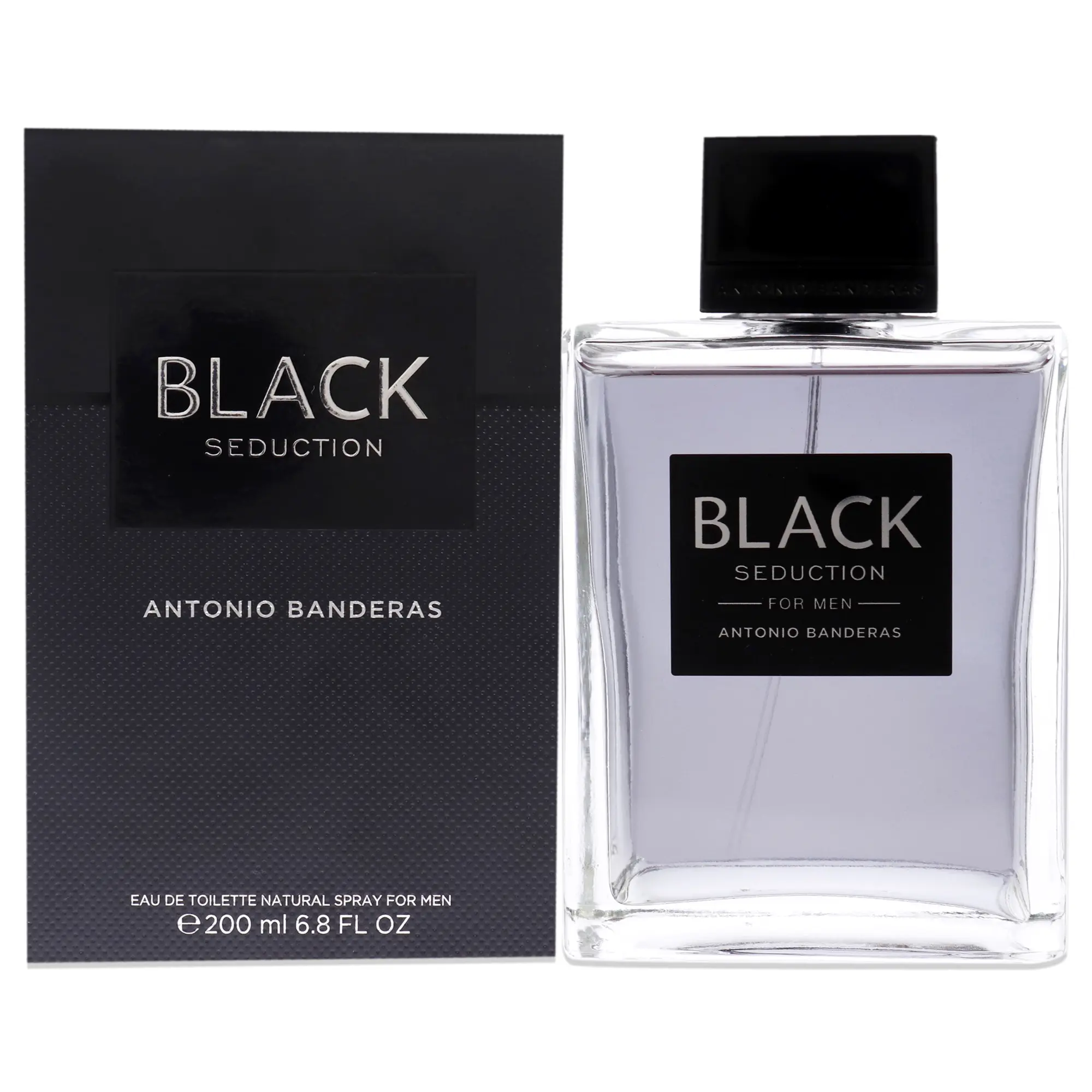 Seduction In Black by Antonio Banderas for Men - 6.8 oz EDT Spray Seduction In Black by Antonio Banderas for Men - 6.8 oz EDT Spray