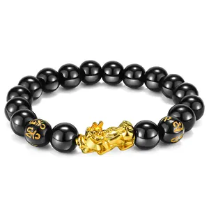 OLEVS Beads Bracelet Surprise Gift Random Gift Lucky Gathering Wealth Jewellery Peace Bracelet Unisex Gold