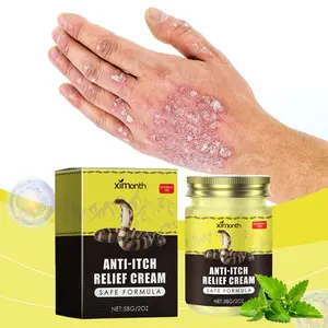 Ximonth Psoriasis Skin Repair Cream - Gentle Peppermint & Chamomile Moisturizer, Itch-Relieving, Redness-Reducing, Hydrating Body Care Balm