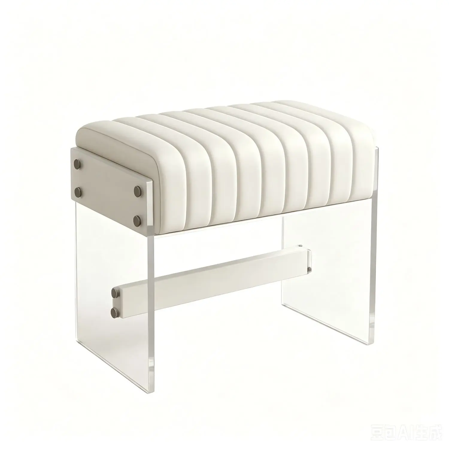 Stool - White Stool - White
