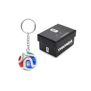 2026 Usa Mexico Canada World Cup Football Keychain, Fan Souvenir Gift, Premium Hanging Decoration, Boxed Collectible Item, Keychain Pendant