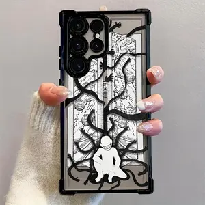 Phone Case Featuring Fullmetal Alchemist, Designed for Compatibility with for Samsung Galaxy S25 S24 S23 S22, Offering Shockproof Protection with a Transparent Soft