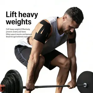 20Pcs Precut Kinesiology Tape for Shoulder Pain Relief: Waterproof & Breathable Enhanced Elasticity Athletic Tape for Shoulder Support, Muscle Recovery & Sports Performance in Baseball Elastic Universal Kinesiology Sports Tape