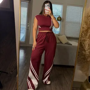 Burgundy comfy set