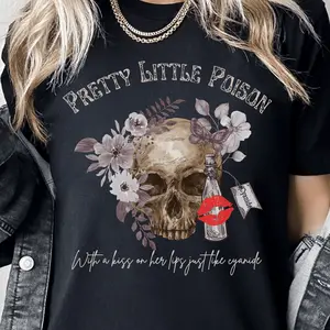 Pretty Little Poison Shirt, Just Like Cyanide, Warren Zeiders, Western Wear, Cowboy Apparel, Western Fashion, Punchy, Western Clothes, Cotton Tee for Men, Women