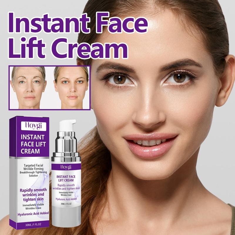 HOYGI LIQUID GRIP FACELIFT CREAM​ ​​"FREEZES WRINKLES + HANDCUFFS SAGGING，For skin that's gravity’s bitch " Moisturizers Moisture Hydrate Hydrating Moisturizing