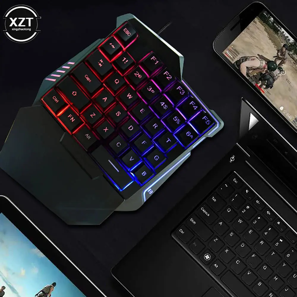 G7 One-Handed Gaming Keyboard – Compact & Ergonomic for Competitive Play