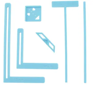 Bookbinding Easy Scrapbooking Tool for Starter, Complete Great Stencils and Cutter Guide Kit Can Be Made Into Notebook Calender Junk Journal Handbook