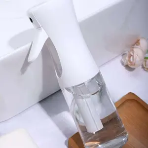 Continuous Water Spray Bottle, 1 Piece Clear Hair Fine Mist Spray Bottle, Hairdressing Spray Bottle