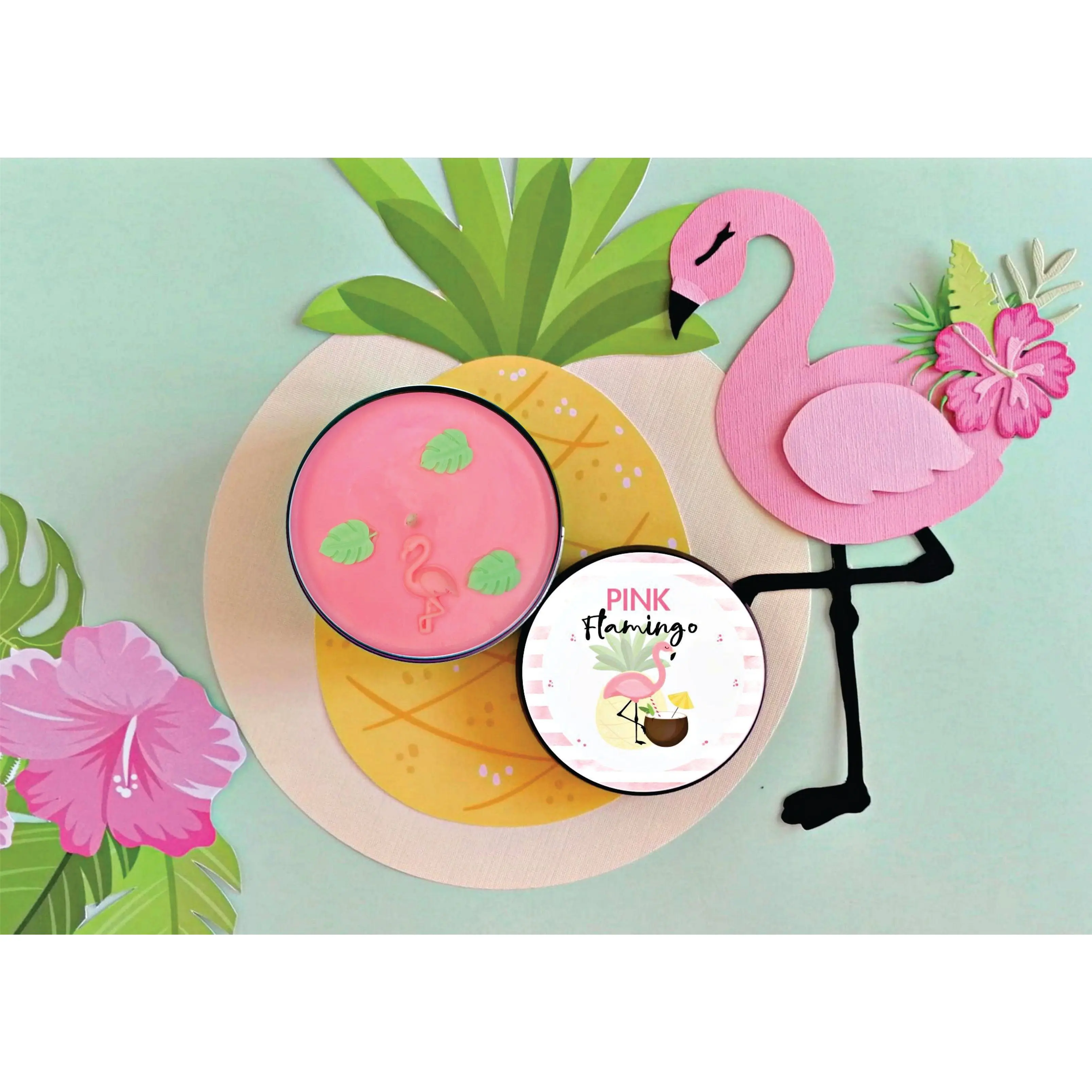 Pink Flamingo  | Sunset Escape Signature Candle