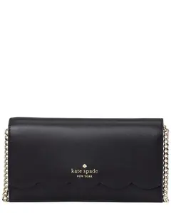 kate spade new york Gemma Smooth Leather Wallet On Chain