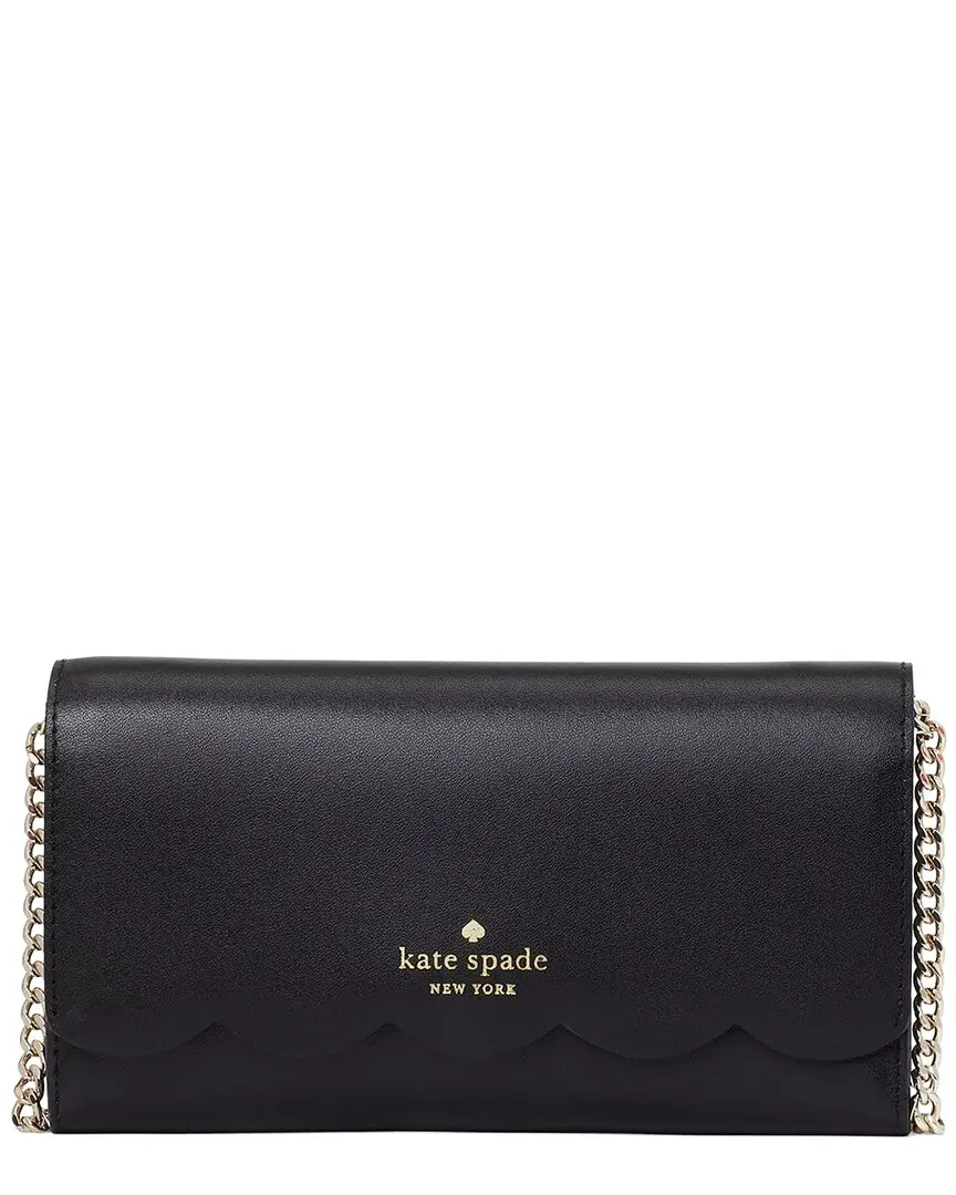 kate spade new york Gemma Smooth Leather Wallet On Chain