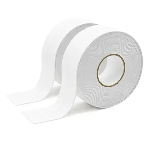 Caulk Tape Self Adhesive,Easy to Install Caulking Tape for Bathroom Peel & Stick Caulking Strip Floor Tile Wallpaper Toilet Tub Shower Wall Trim, Caulking Sealing Tape for Bathroom,Toilet