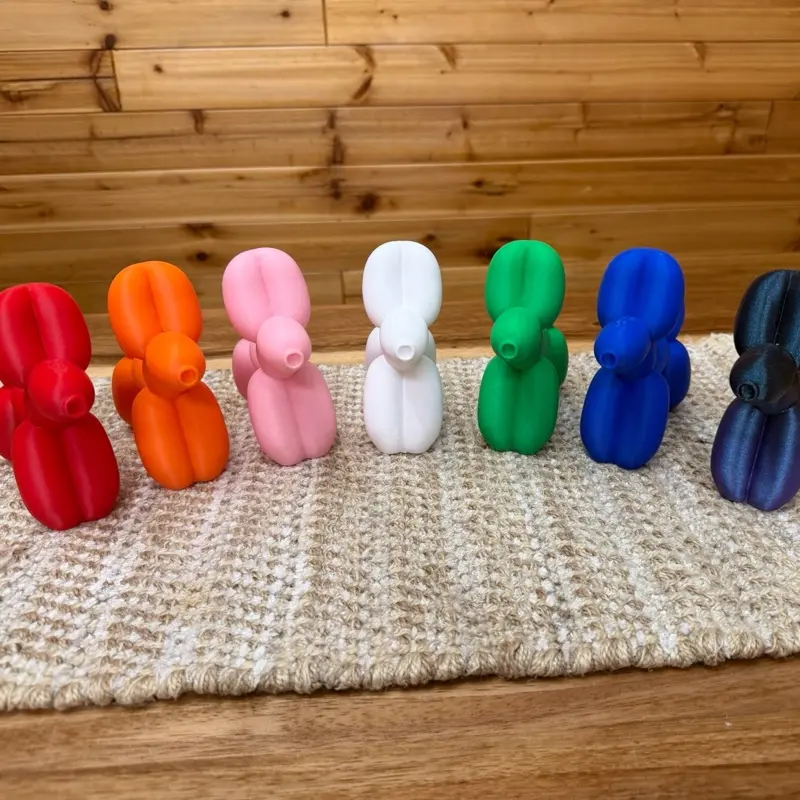 3d printed Balloon Dog - Vibrant Colors, Fun Design, Perfect for Parties and Events