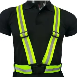 Reflective Safety Vest  - High Visibility Vest Adjustable Straps for Outdoor Jogging, Cycling, Walking and Riding