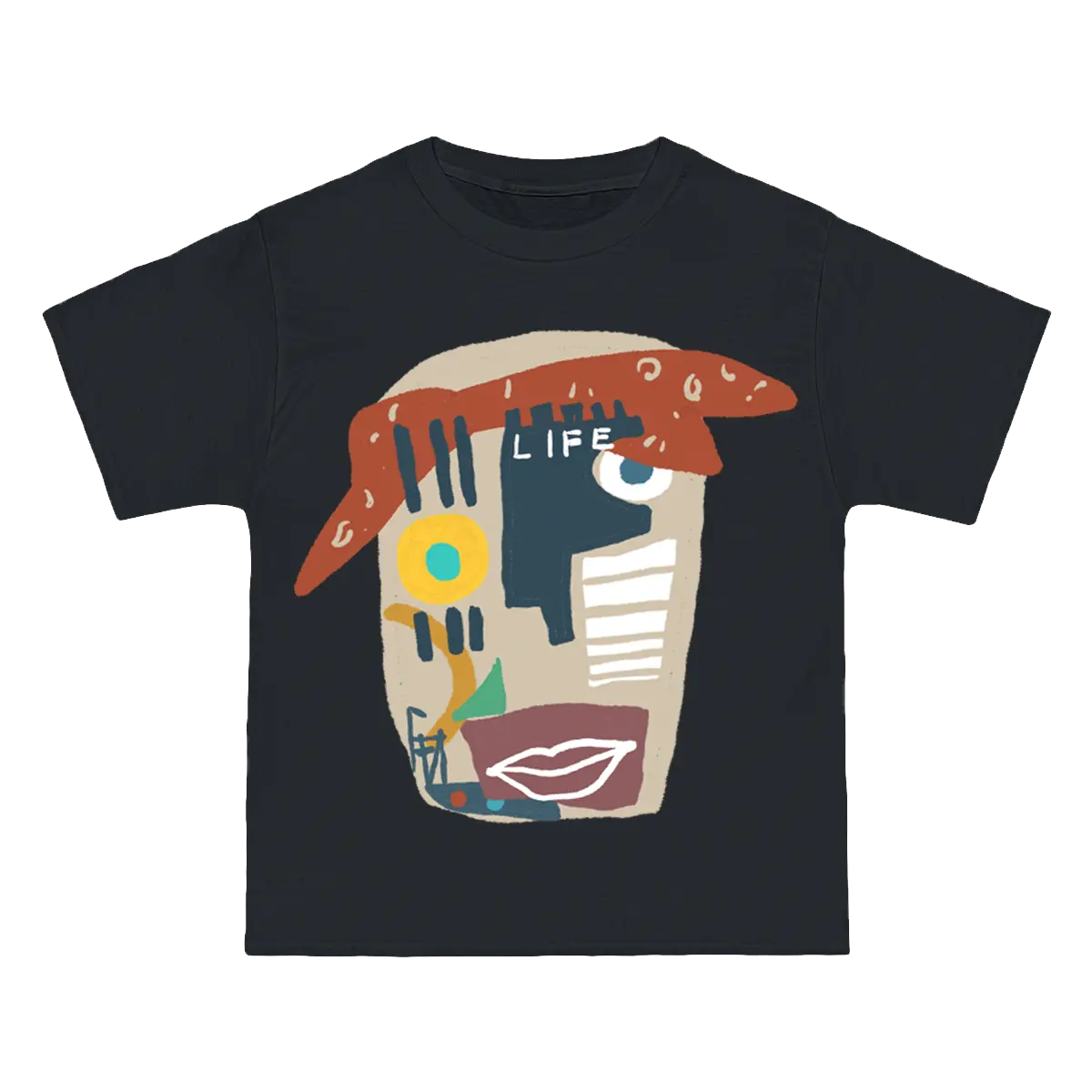 Tupac x Basquiat T-shirt T-Shirt, Sweatshirt, Hoodie
