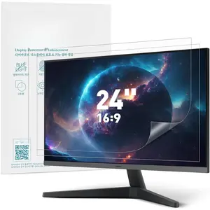 2-PACK 24 Inch DIAGONAL 16:9 Computer Blue Light Blocking Screen Protector for Widescreen Desktop PC LED  and Laptop - Eye Protection | Anti-UV | Anti-Glare