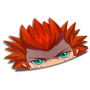 Axel Kingdom Hearts | Sticker | Decal | Kawaii | Keyblade | Anime