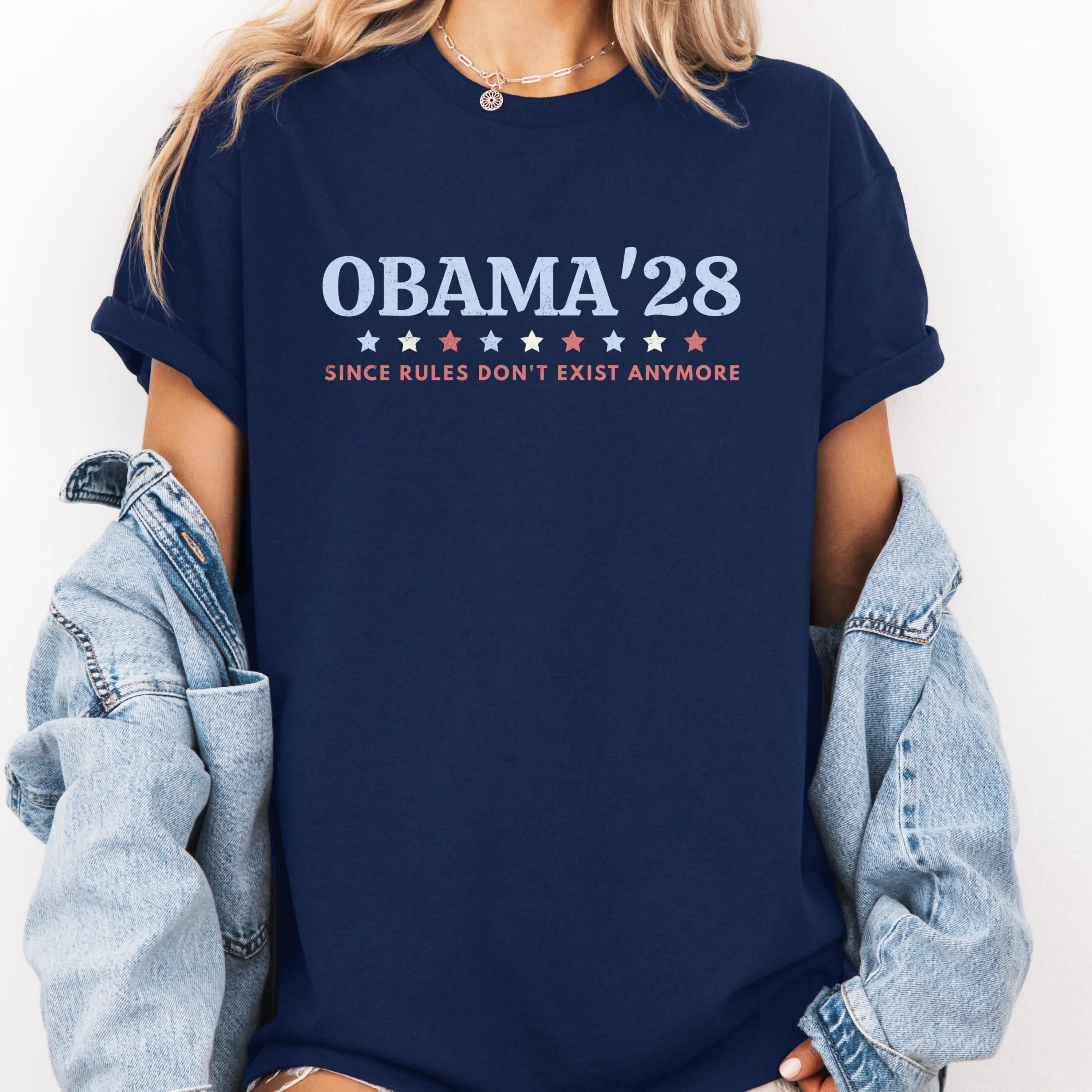 Since Rules Don't Exist  T-shirt, 2028 Shirt, Vote Blue Shirt, Democrats Tee, Unisex Graphic Cotton Tee