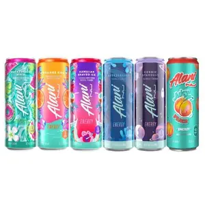 Alani Nu Sugar Free Energy Drinks 12 ounce Cans (6 Flavor Variety Pack, 6 Cans)