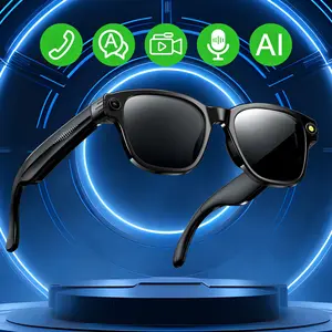 Smart glasses ,1200P camera,translationmusic, suitable for outdoor activities,outdoor exploration,cycling,fishing,travel, first person vlog viewing, Wireless Audio Glasses