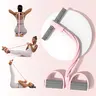 ZENROUS Sit-up Resistance Machine, Yoga Resistance Band, Foot Pedal Resistance Band, Suitable for Sit-ups and Stretching, Applicable for Full-body Strength Training, Home Workout Equipment