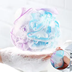 4-Pack Gradient Bath Bombs, Soft Unisex Exfoliating Soap, Large 75g Bubble Bath Balls, Perfect for Relaxing Baths