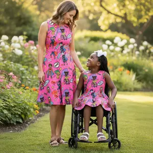 Superhero Pride Mommy & Me Dress