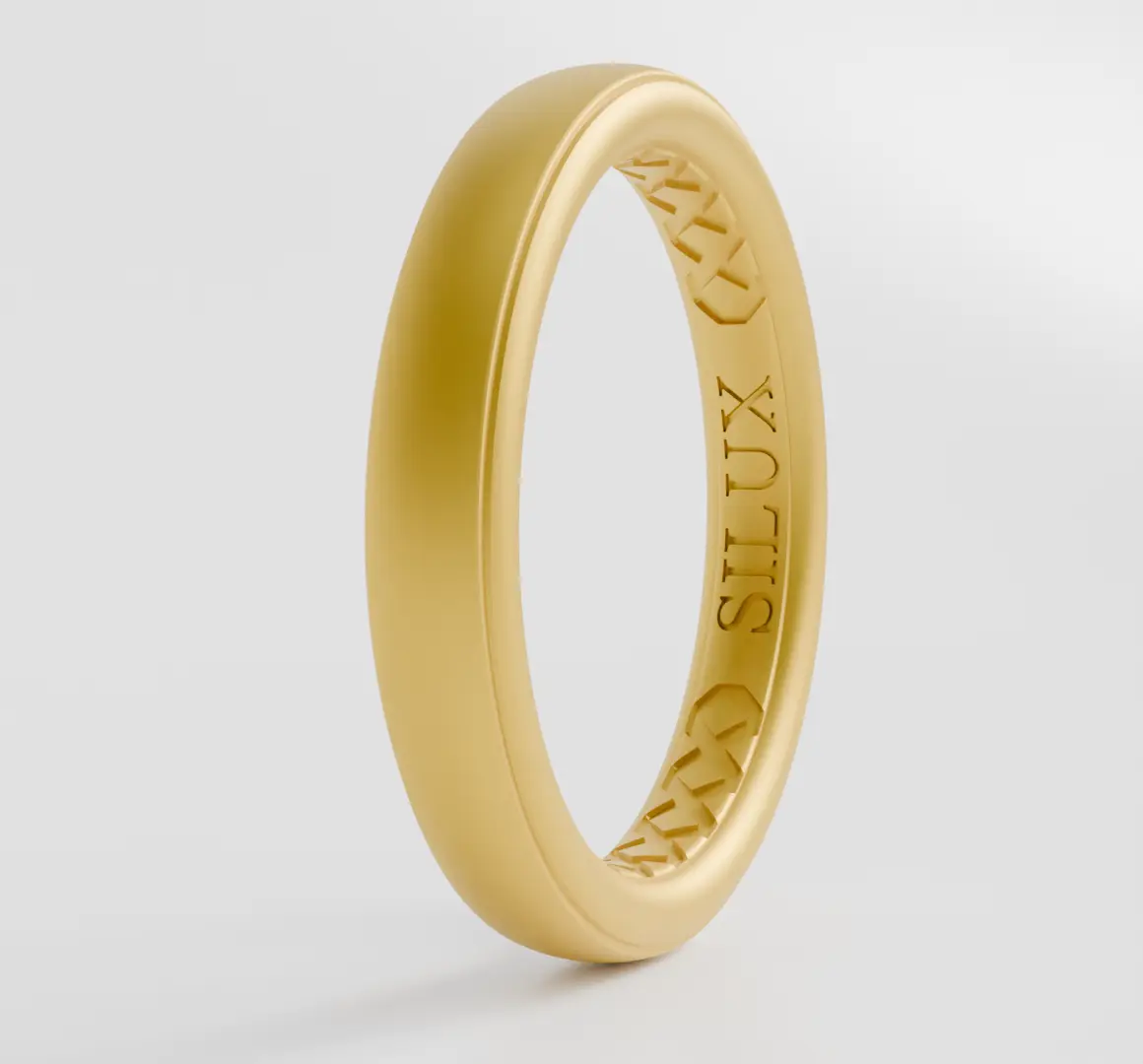 Classy Thin Silicone Band