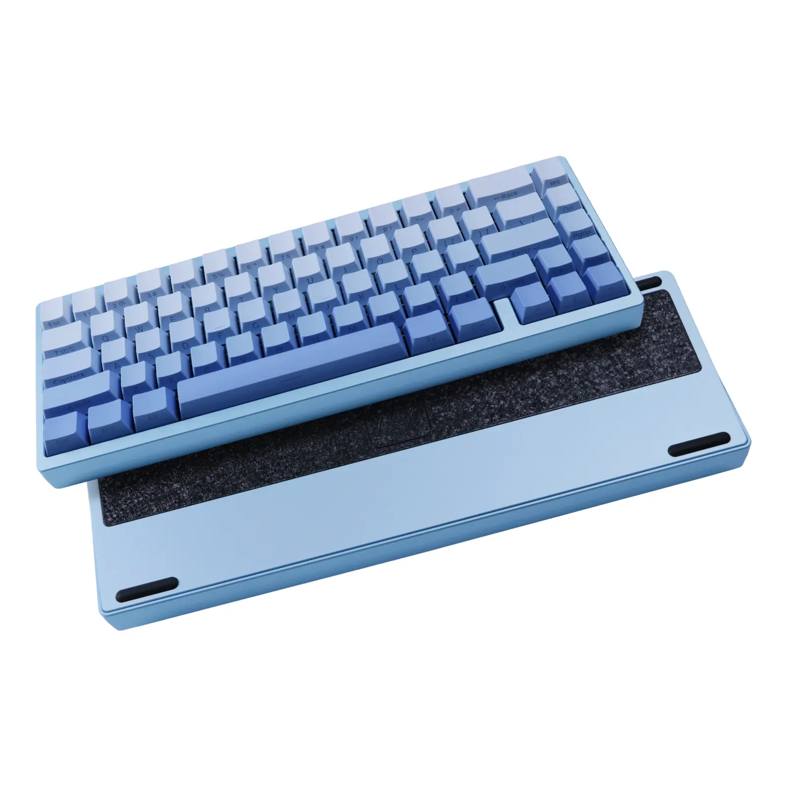 67-Key Full Aluminum CNC Mechanical Gaming Keyboard, Tri-Mode Input (2.4G-Bluetooth-Wired) Gasket Keyboard with Hot-Swappable Keys, RGB Lighting for PC Gaming, Office Use