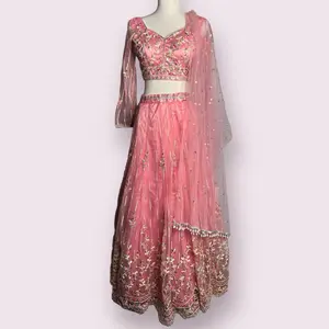 Long sleeve lengha set size-34 Womenswear Casual Dress Women Lady Casual Wear Summer