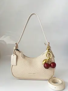 Vintage Versatile Crescent Bag Fashion French Bread Bag, Handbag, Y2K Shoulder Underarm Bag, Embellished Shoulder Bag, Unisex Casual All-Seasons Accessory