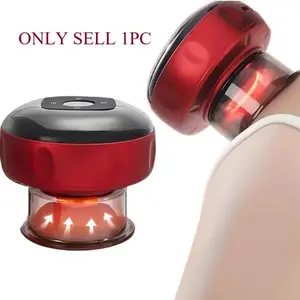 Smart Vacuum Cupping Massager, 12-level Electric Heating Massage Cupping Machine, Body Massage Tool for Muscle Relaxation