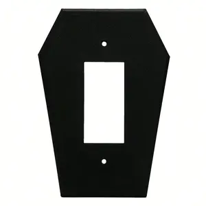 Coffin Light Switch Cover, Single Rocker Switch Plate for Home Decor, Creative Switch Cover