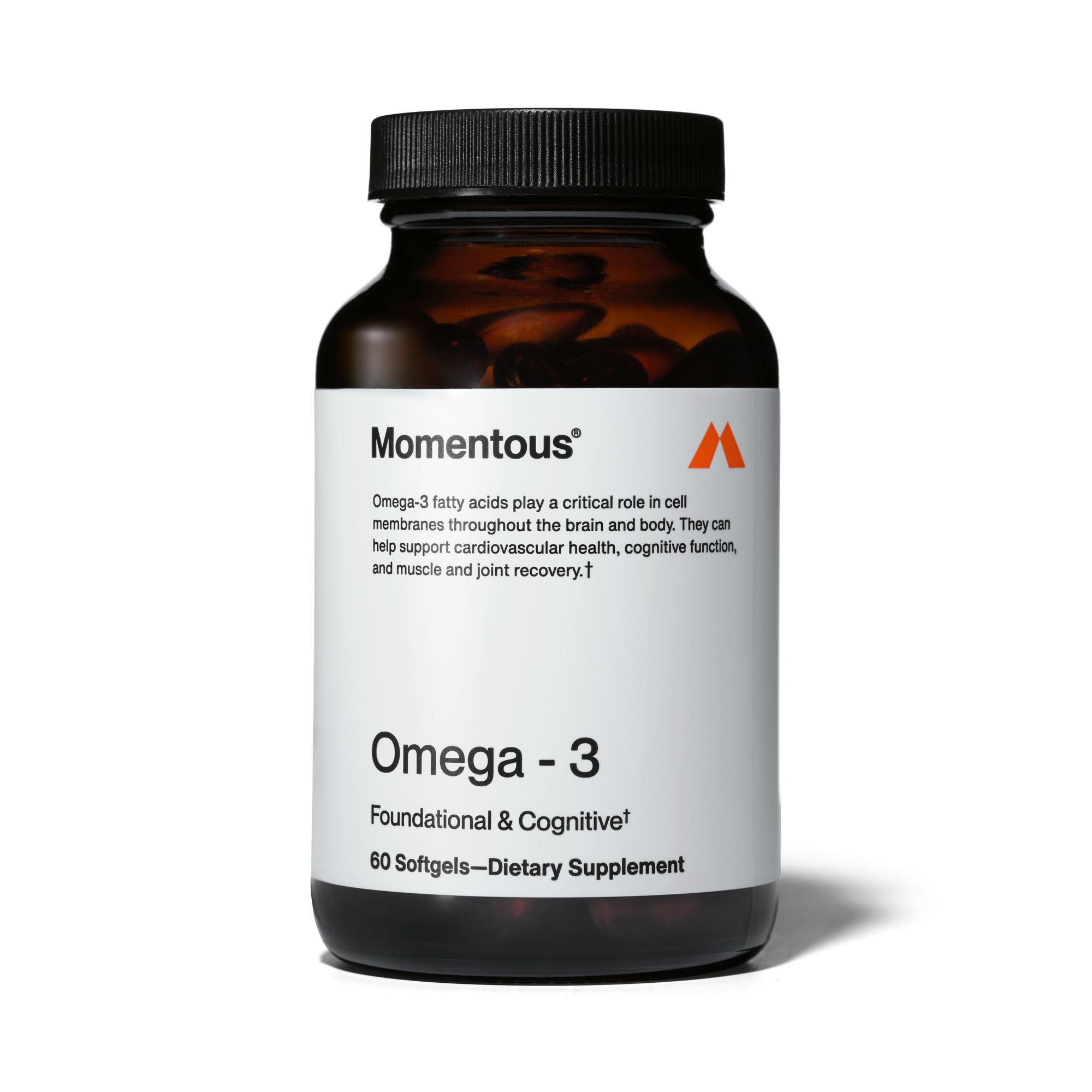 Momentous Omega-3 - 30 Serving Healthcare Vitamin